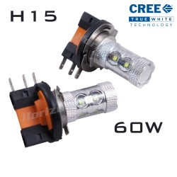 H15 CREE LED 60W (Daytime Running Lights) - PAIR